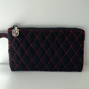 Vera Bradley Microfiber Wristlet Clutch Wallet Cosmetic Bag